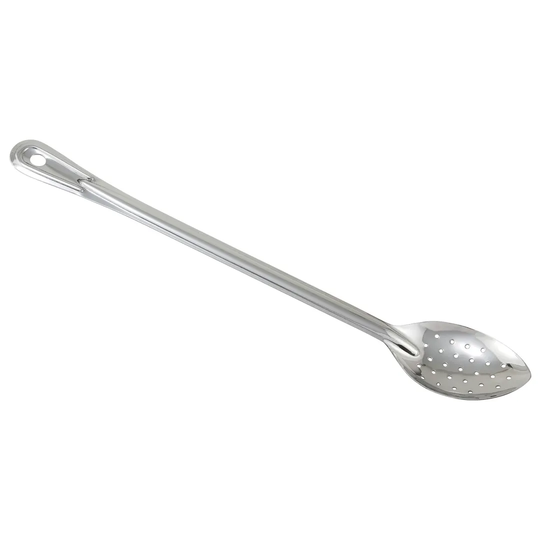 Winco BSPN-18 18" Stainless Steel Perforated Basting Spoon, One-Piece