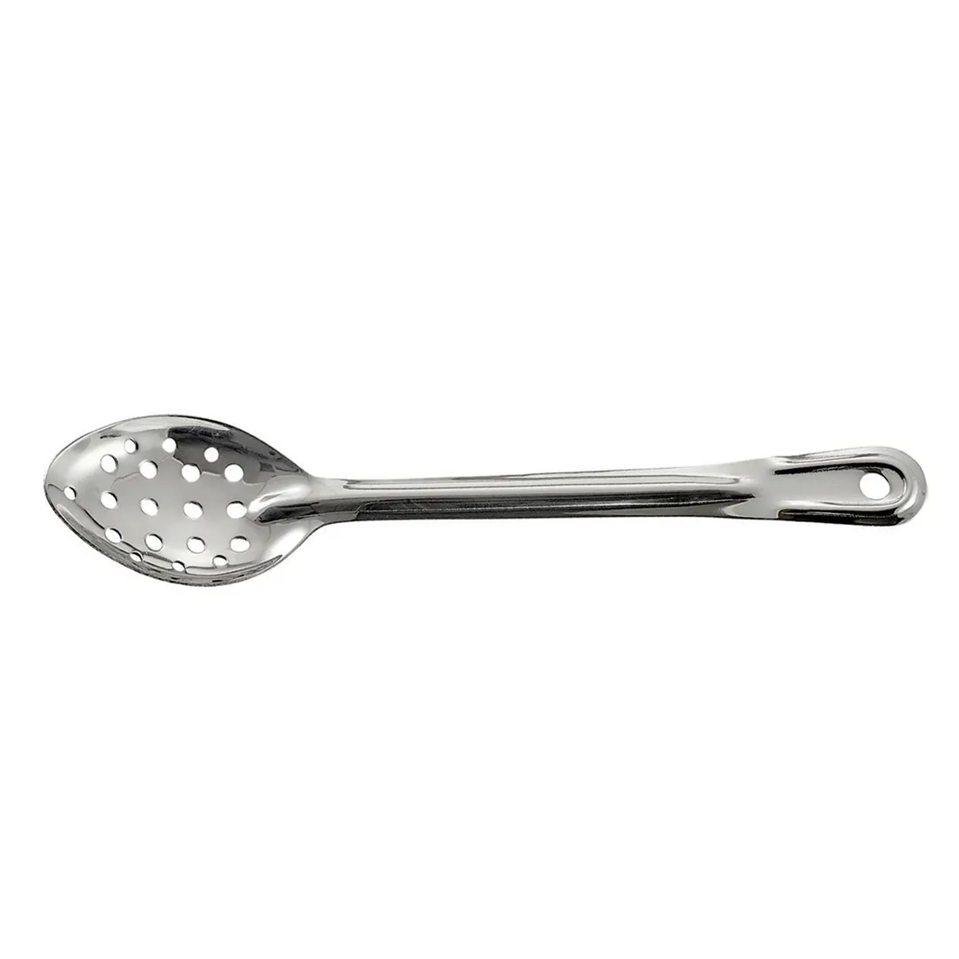 Winco BSPT-13H 13" Perforated Basting Spoon with 1.5 Mm Stainless Steel