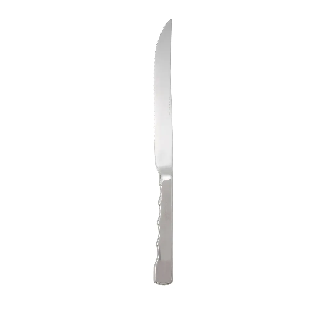 Winco BW-DK8 8" Stainless Steel Carving Knife with Hollow Handle