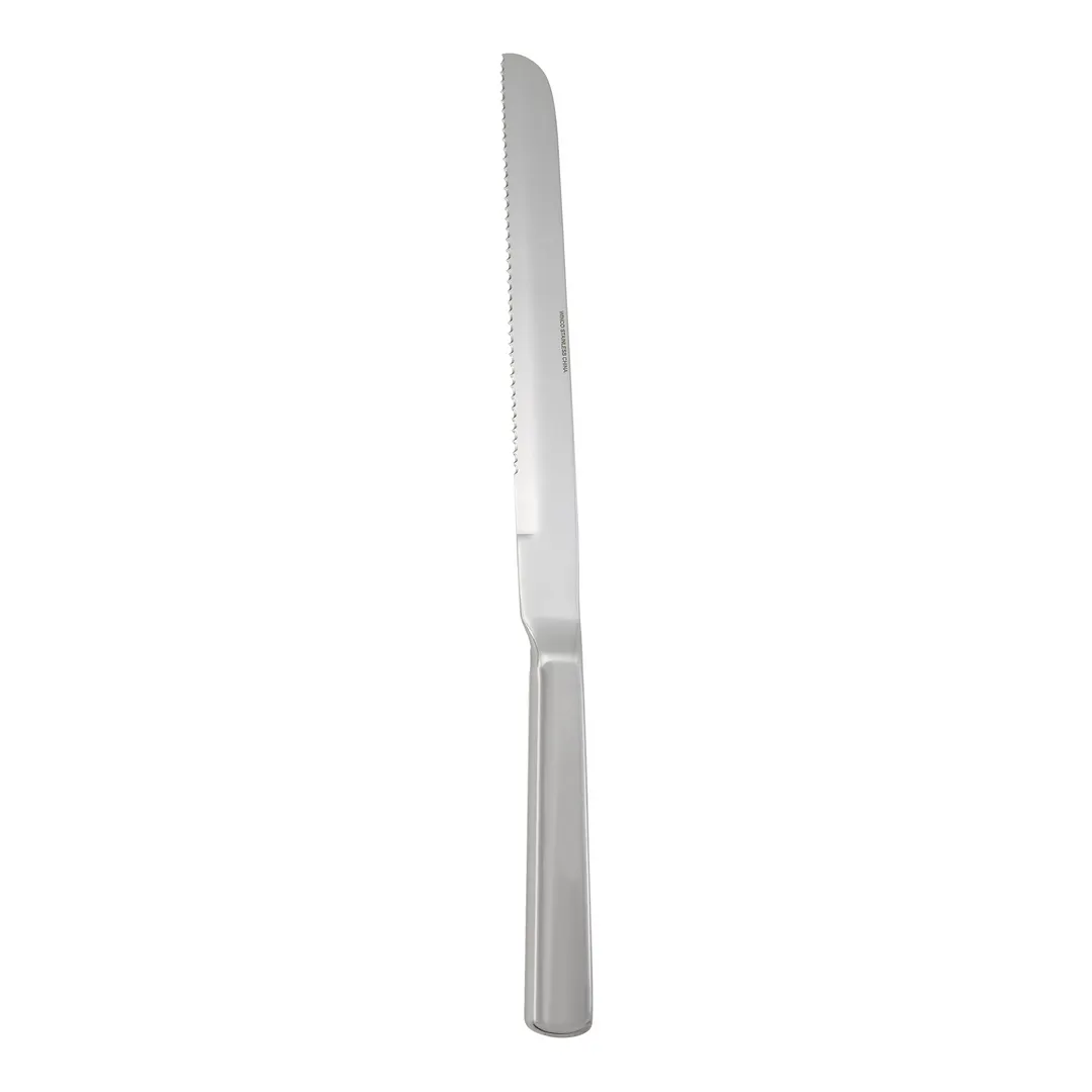 Winco BW-DK9 9" Stainless Steel Slicer/Wedding Knife with Hollow Handle