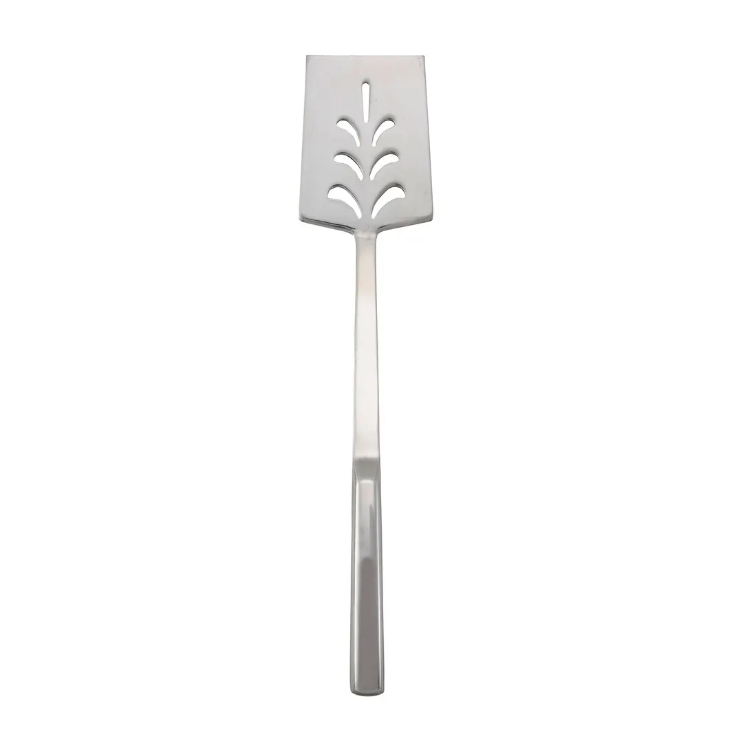 Winco BW-TN Turner, 14" OAL, 4"L Blade, Perforated, with Hollow Handle