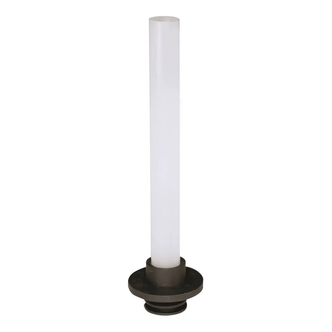 Winco CR-700 8" Polyethylene Bar Maid, Superb Seal Bar Drain Extension