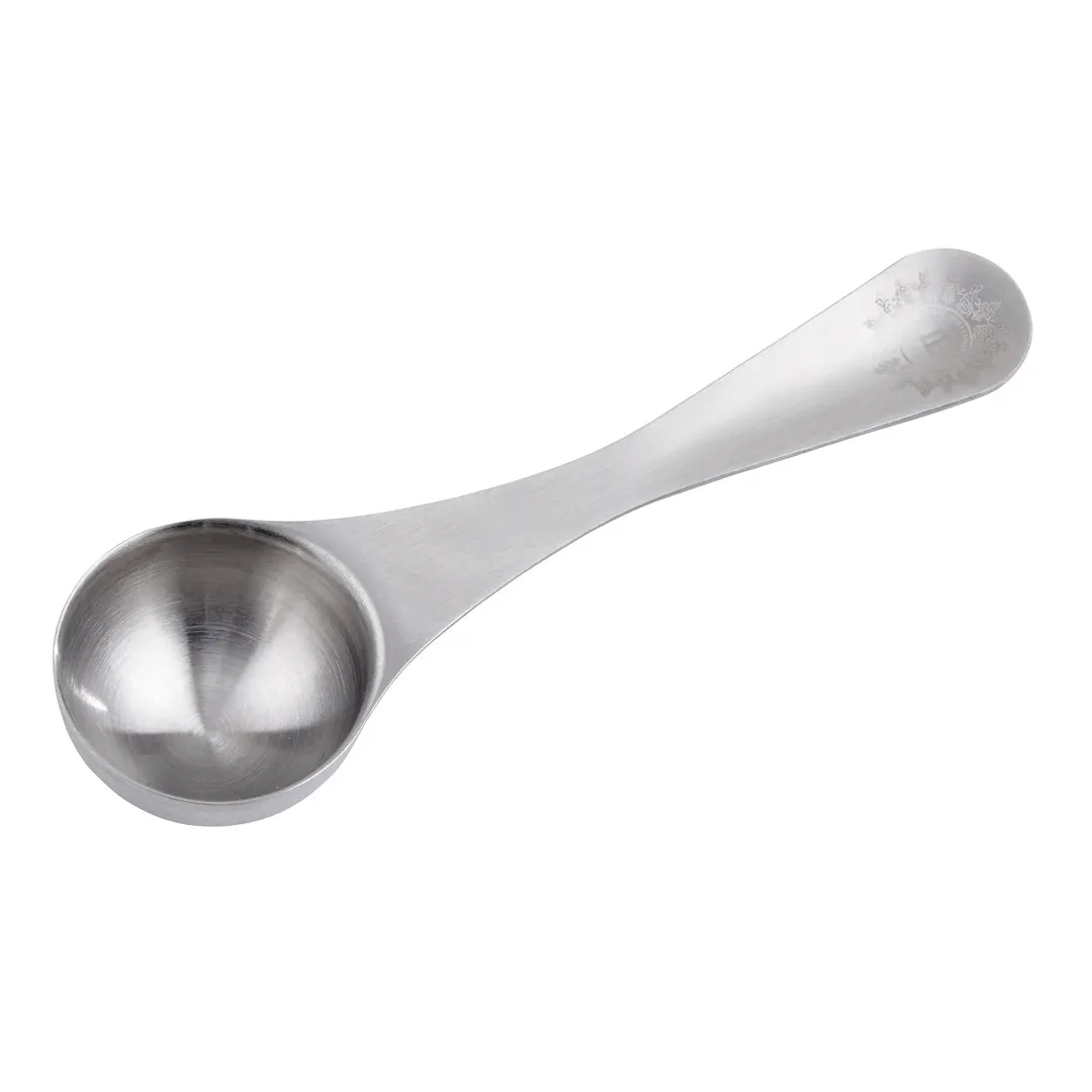 Winco CSP-6 6" Satin Finish 18/8 Stainless Steel Coffee Scoop