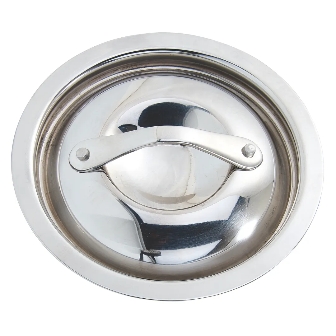 Winco DCL-35 Tri-Ply Stainless Steel Lid for 3 1/2" DCSP Mini Sauce Pans
