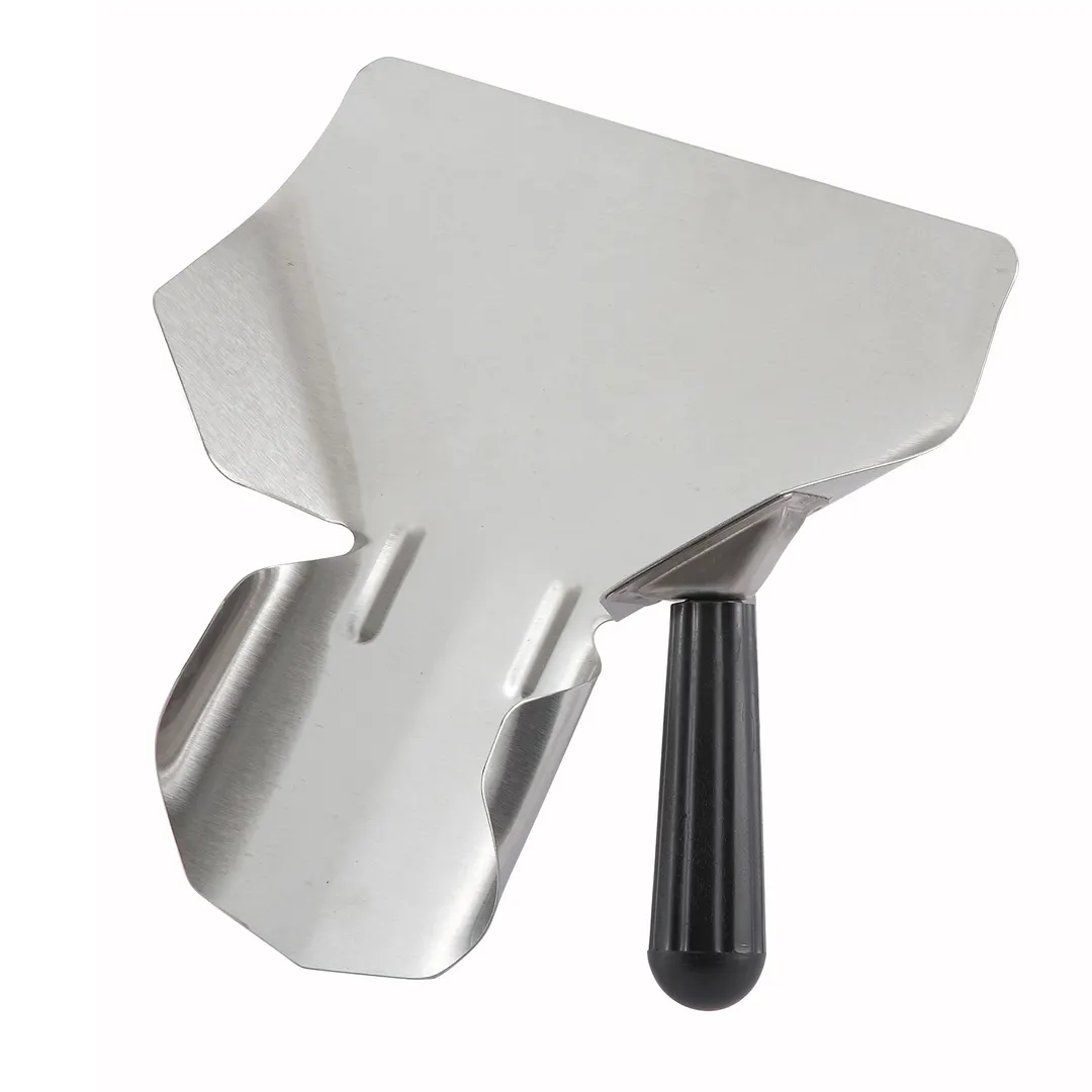 Winco FFB-1R Stainless Steel French Fry Bagger, Right Handle, Black Bakelite Handle