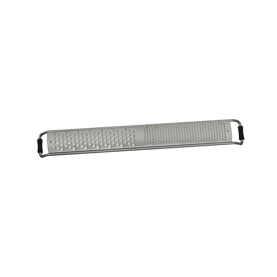Winco GT-345 Fine and Zester Bladed Single Plane Cheese Grater with Anti-Slip Fee