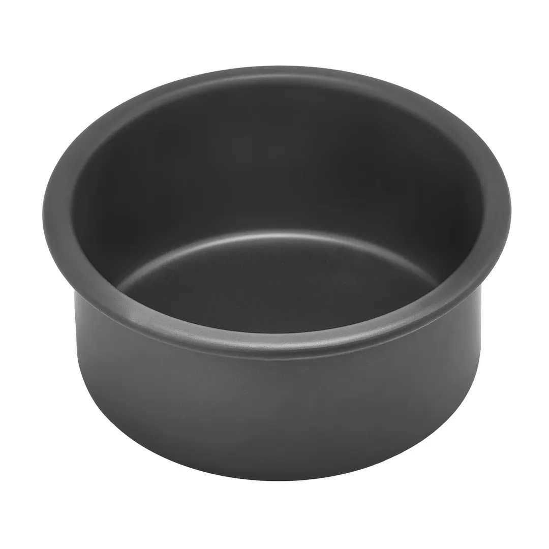 Winco HAC-042 Cake Pan, 4" Dia. X 2"H, Round, 18 Gauge, Anodized Aluminum