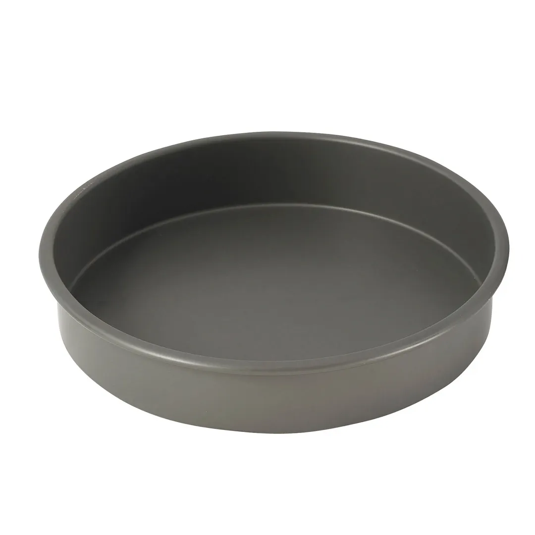 Winco HAC-102 Cake Pan, 10" Dia. X 2"H, Round, 18 Gauge, Anodized Aluminum
