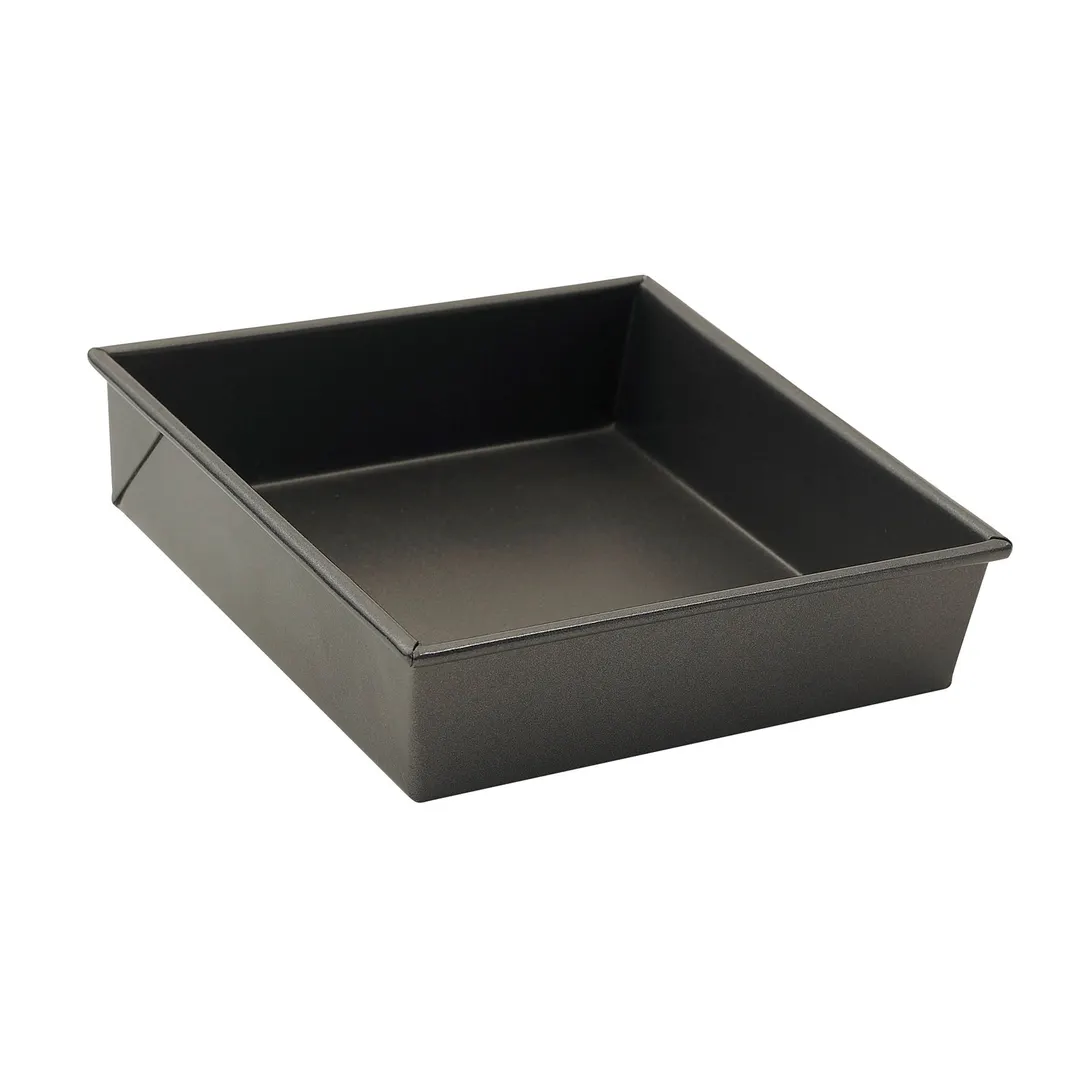 Winco HSCP-0808 Bakeware Cake Pan, 8" X 8" X 2-1/4" Deep, Square, 500°F/260°C