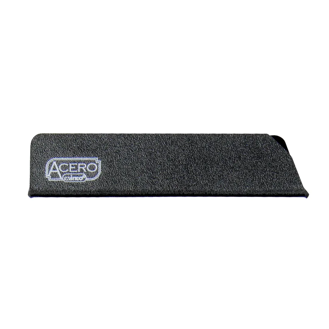 Winco KGD-41 Knife Guard, 4" x 1" Black ABS with Felt Lining, fits 2½"‑3½" blades - 2/Pack