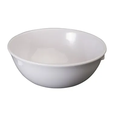 Winco MMB-11W 4" White Melamine Nappie Bowl, 11 oz, Heat‑Resist 212°F, Dishwasher Safe - 1 Dozen