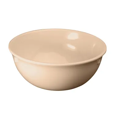 Winco MMB-15 15 oz Tan Melamine Nappie, 5-1/8" Dia, Heat‑Resistant 212°F, Dishwasher Safe - 1 Dozen