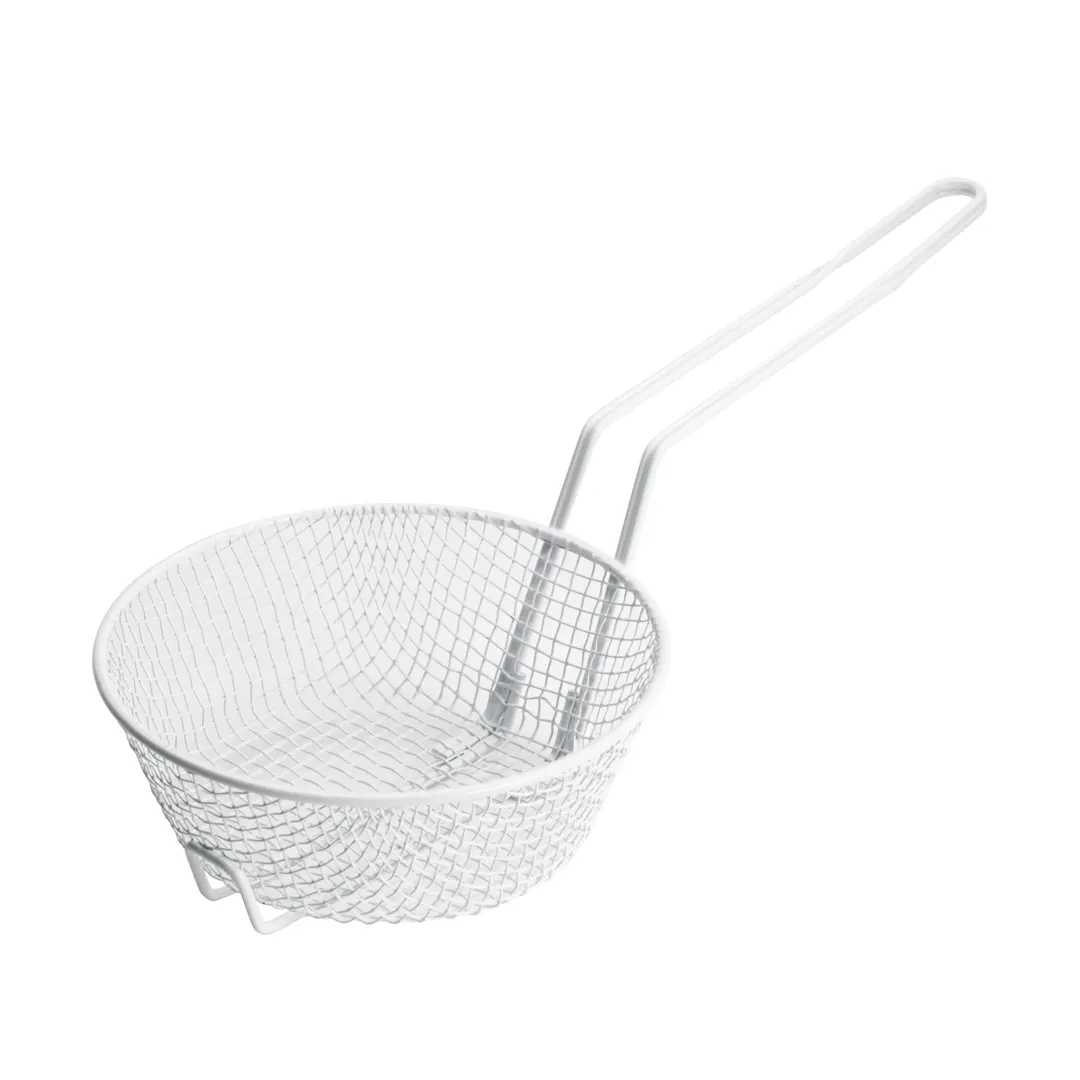 Winco MSBW-08M 8" Medium Mesh Non-Stick Breading Basket w/ Plastic Coating