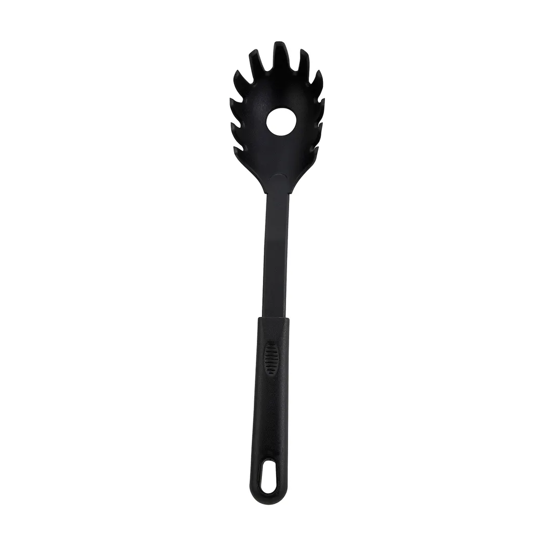 Winco NC-PS1 Black Nylon 12" Pasta Fork