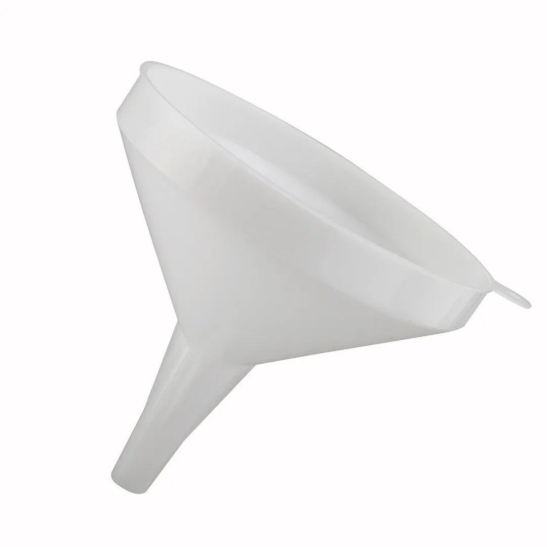Winco PF-32 32 oz. Round Plastic Funnel, White