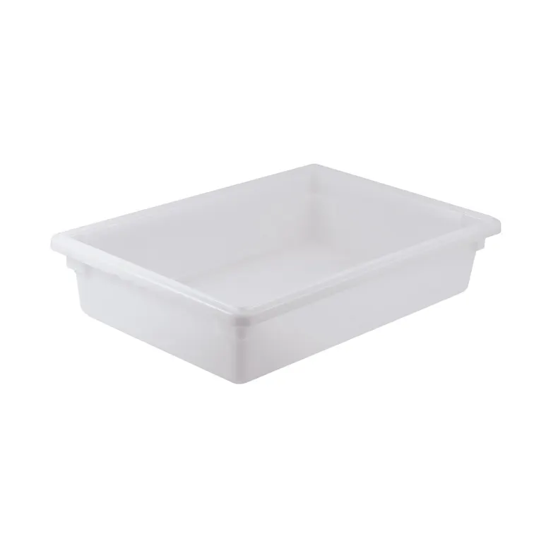 Winco PFFW-6 Food Storage Box, 9 Gallon, 18" X 26" X 6", Stackable