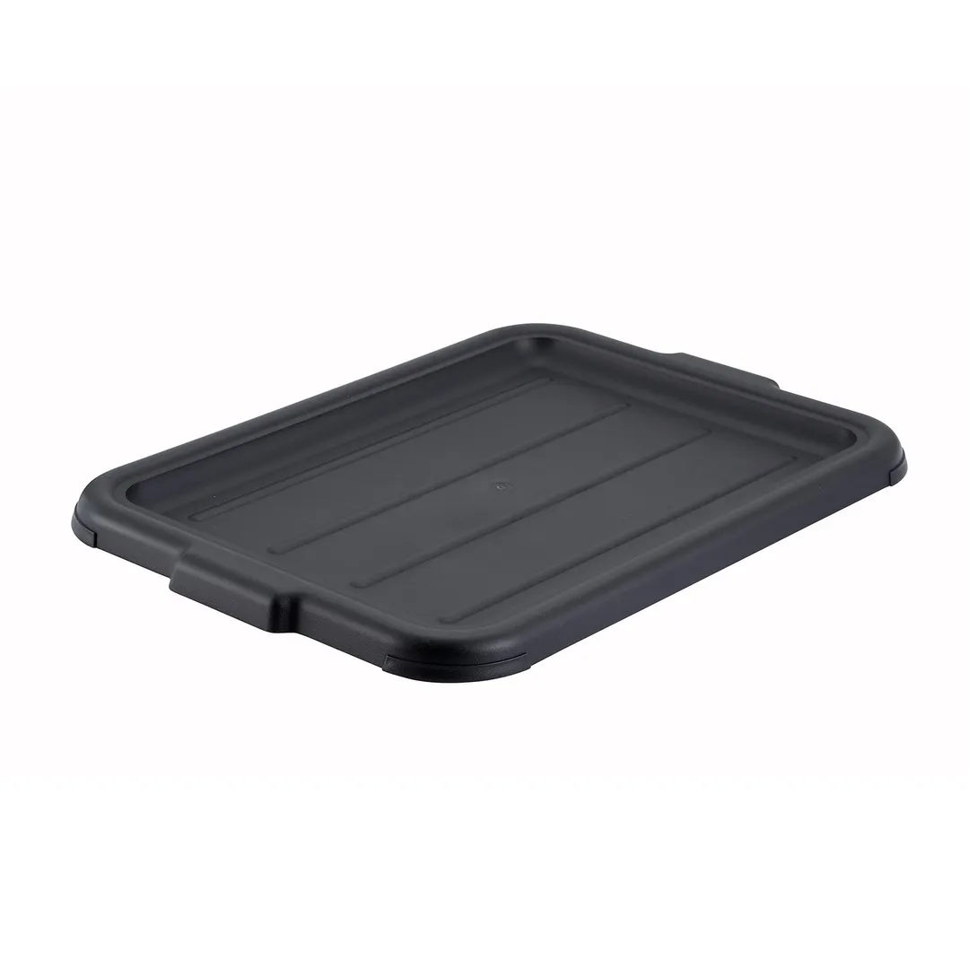 Winco PL-57K Black Dish Box Cover, Polypropylene
