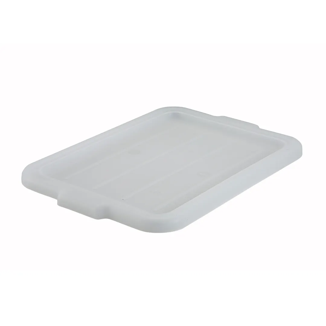 Winco PL-57W White Dish Box Cover, Polypropylene