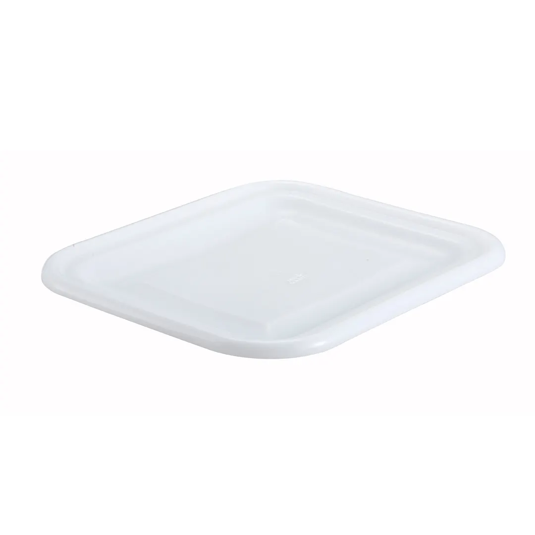 Winco PL-MBC White Mini Bin Cover, Polypropylene