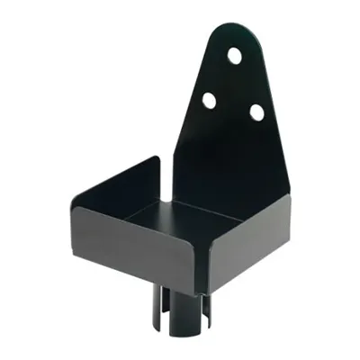 Winco SMJH-9K Iron Black 1-Gallon Jug Holder Stanchion Mount