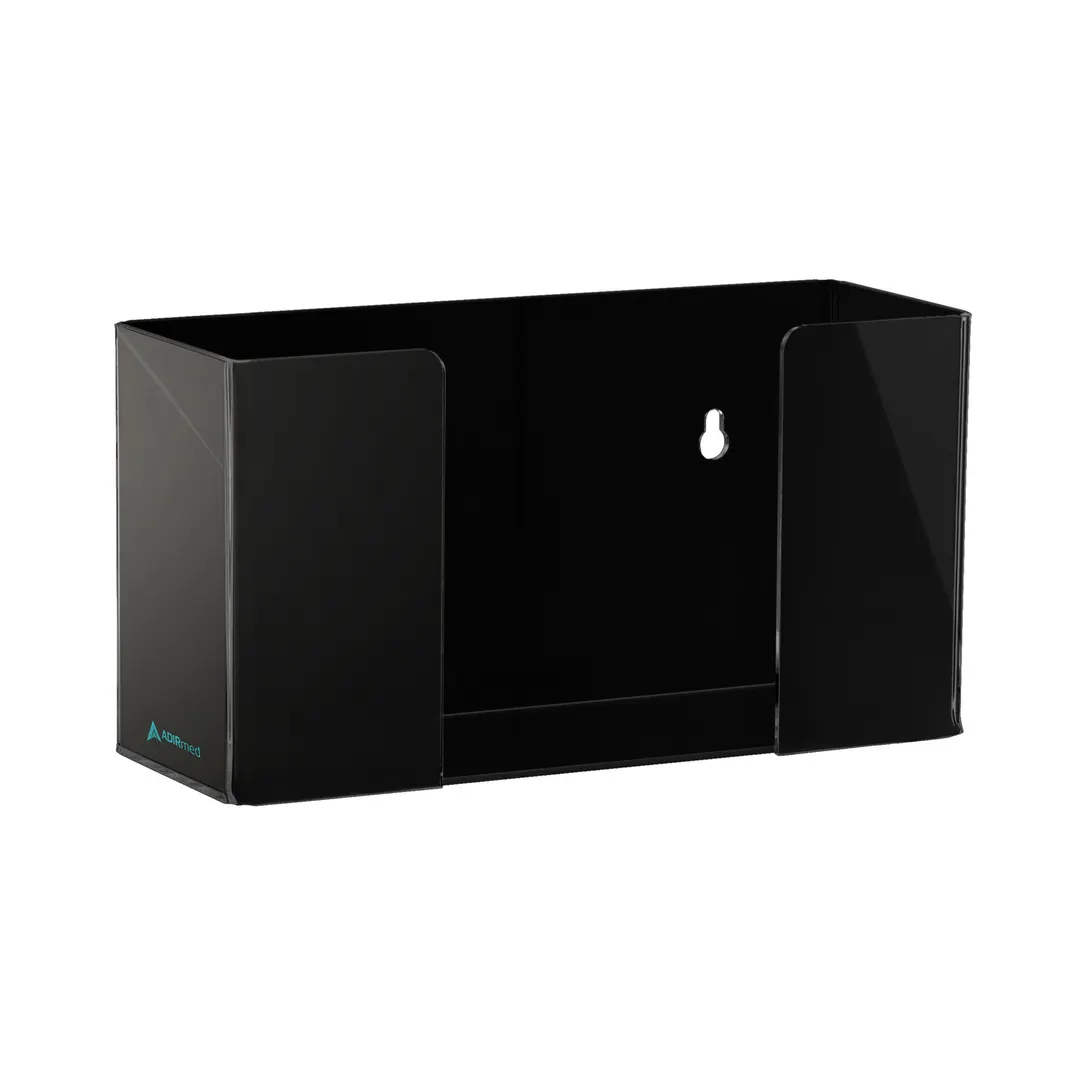 Alpine Industries ADI902-01-BLK Glove Dispenser, 10-1/5"W X 3-1/2"D X 5-3/10"H