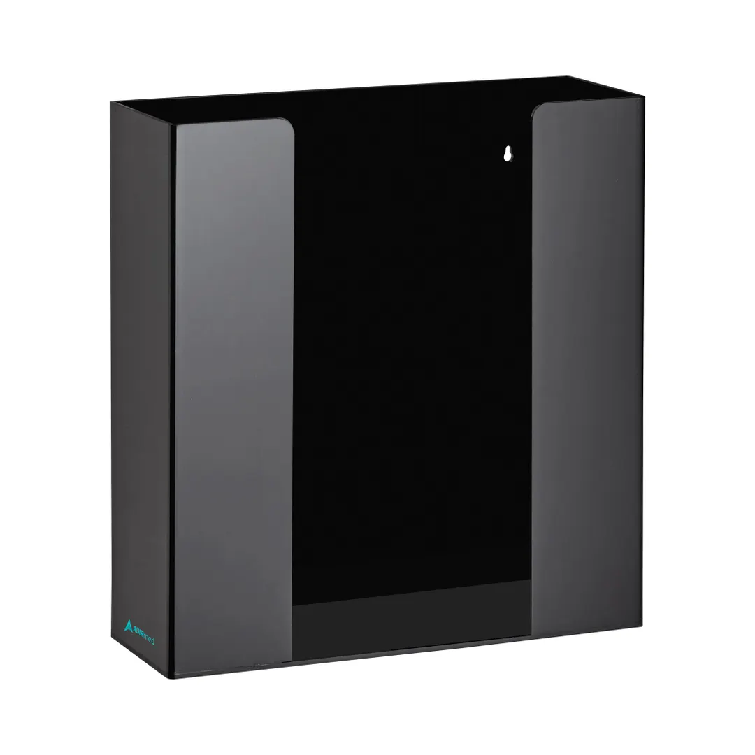 Alpine Industries ADI902-02-BLK Disposable Gloves Dispenser