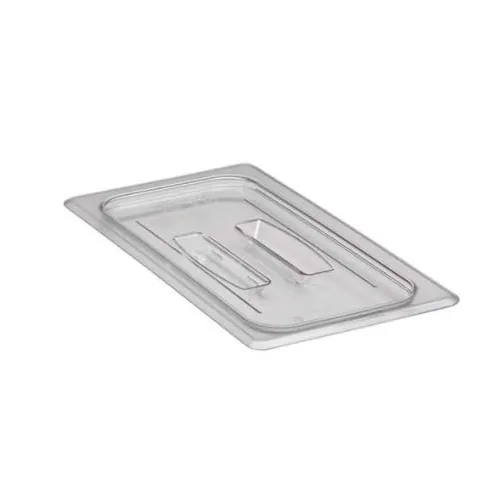 Cambro 30CWCH135 Camwear Food Pan Cover – 1/3 Size Clear Polycarbonate Lid With Handle NSF
