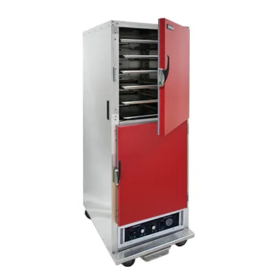 Cres Cor H135WUA11RL Heated Holding Cabinet, 11-Set Capacity, Red Dutch Door, AquaTemp Control, 2000W, 120V