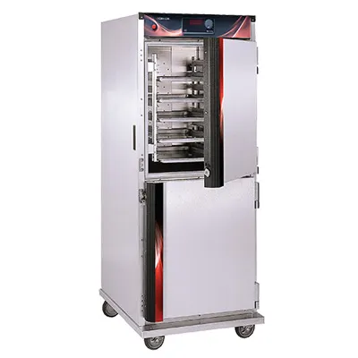 Cres Cor H1381834DL "Full Height" Heated Holding Cabinet, 32-Pan Capacity, Dutch Door, Stainless Steel, 120V