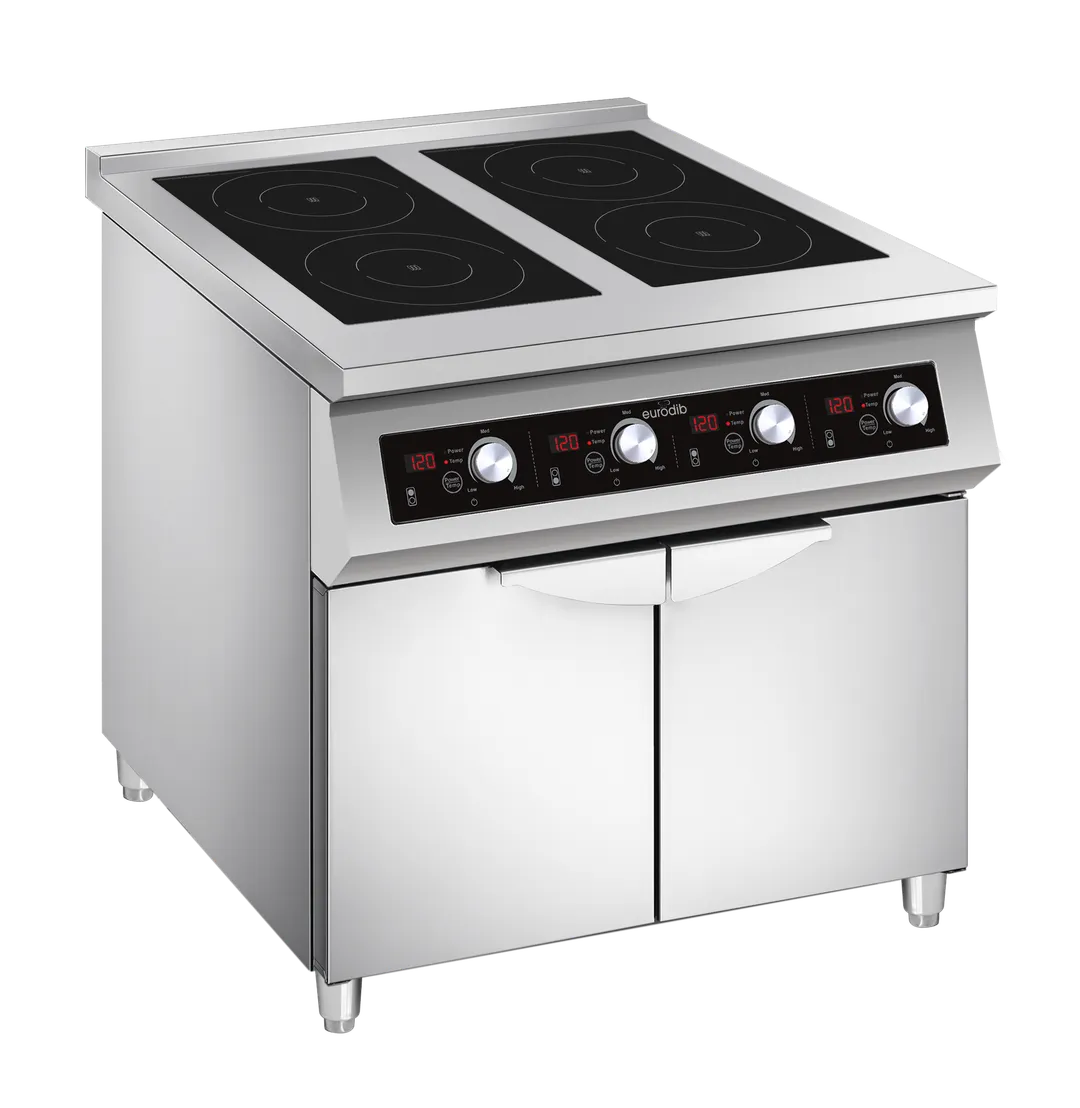 Eurodib FCIHD435D3PH Commercial Freestanding Induction Cooktop