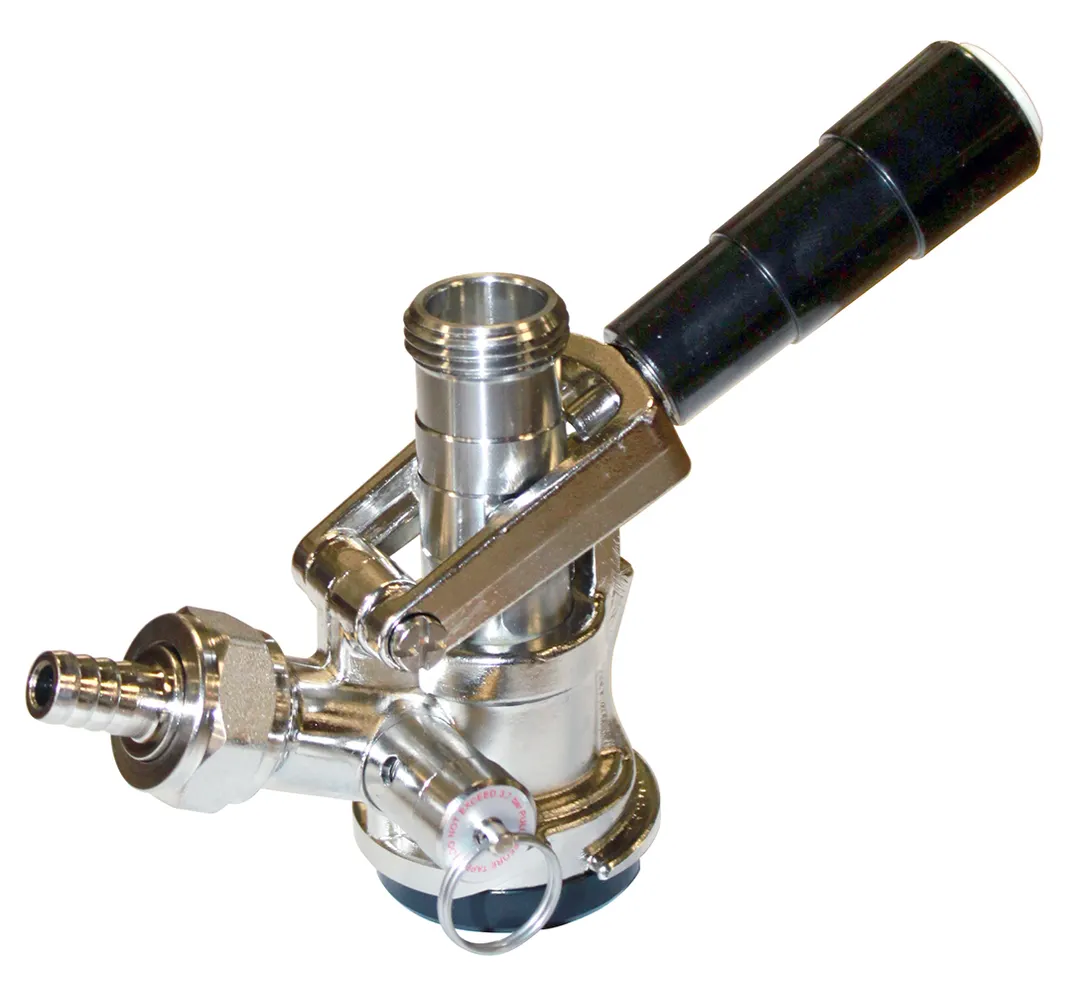 Glastender 05001066 D System Keg Coupler – Aluminum Housing, Stainless Steel Probe Bar Refrigeration