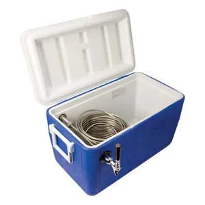 Micro Matic CB481B Jockey Box Coil Cooler, 48 Quart, 100/20 Ft Coil Length