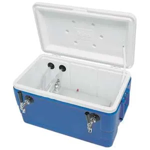 Micro Matic HDCP-D2-48B Cold Plate Cooler, 48 Quart, (2) Faucets