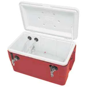 Micro Matic HDCP-D2-48R Cold Plate Cooler, 48 Quart, (2) Faucets