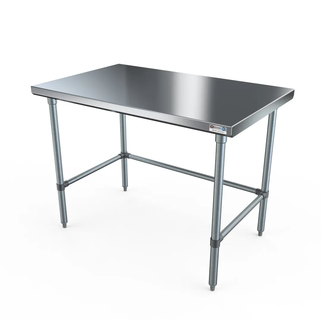 NBR Equipment TG-6030-X Economy Work Table, 60"W X 30"D X 35-3/4"H Overall Size