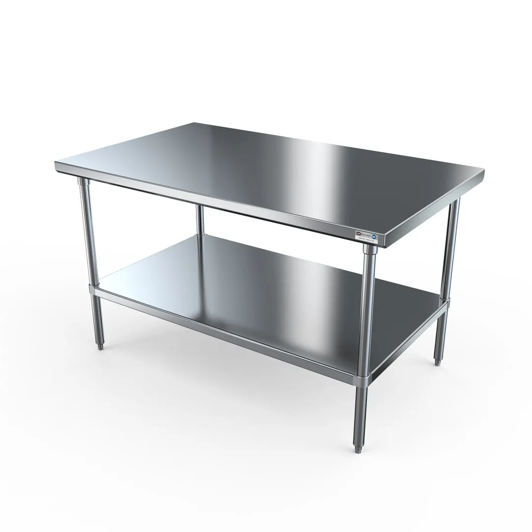 NBR Equipment TS4-7236 Premium Work Table, 72"W X 36"D X 35-3/4"H Overall Size