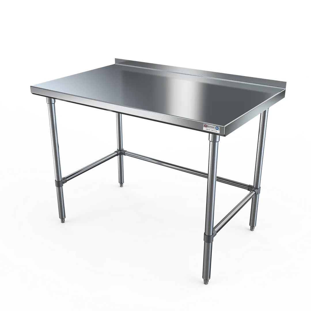 NBR Equipment TS4-7236R-X Premium Work Table, 72"W X 36"D X 37-1/4"H Overall Size
