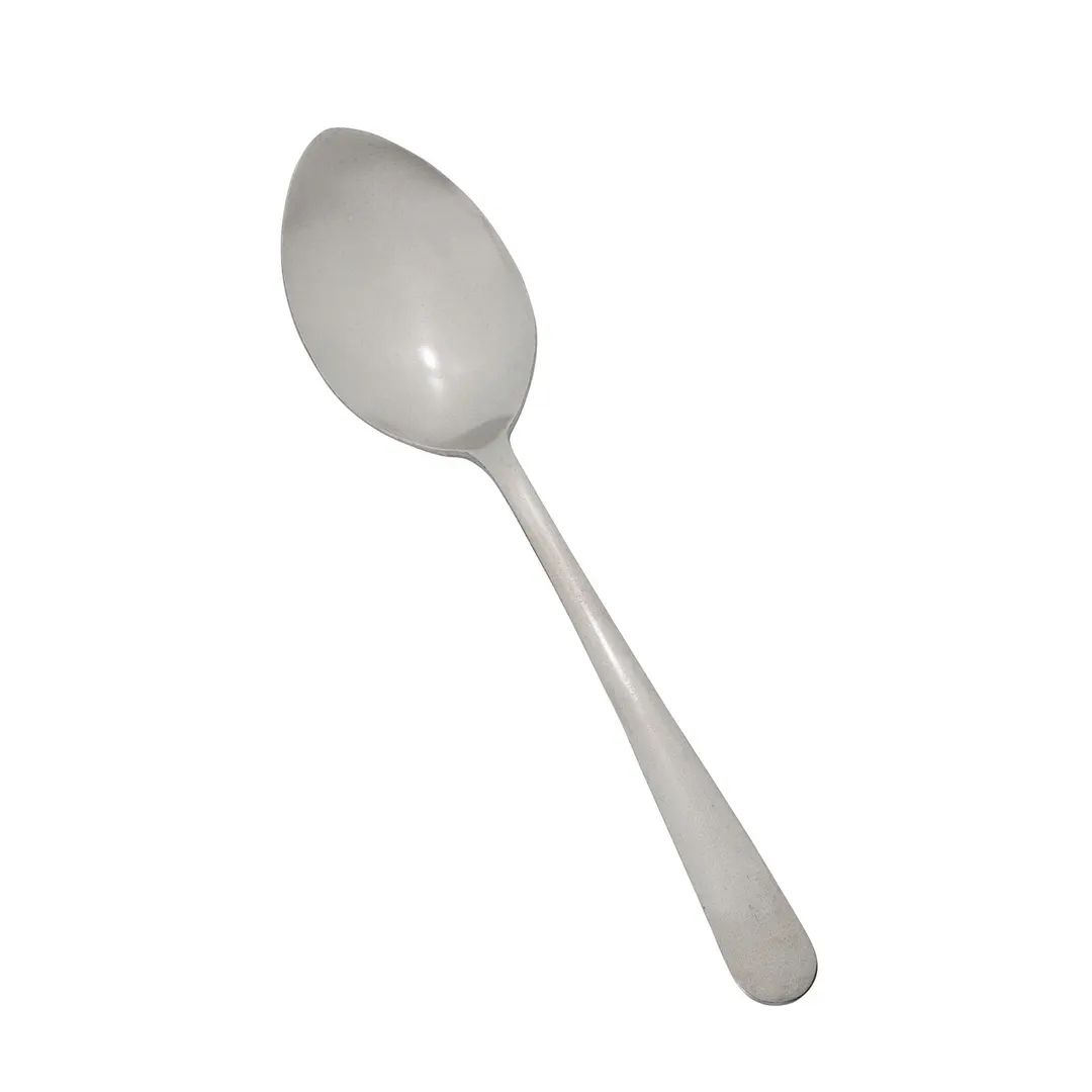 Winco 0012-03 - Windsor Dinner Spoon, 7" 18/0 Stainless Steel, Vibro Finish - 1 Dozen