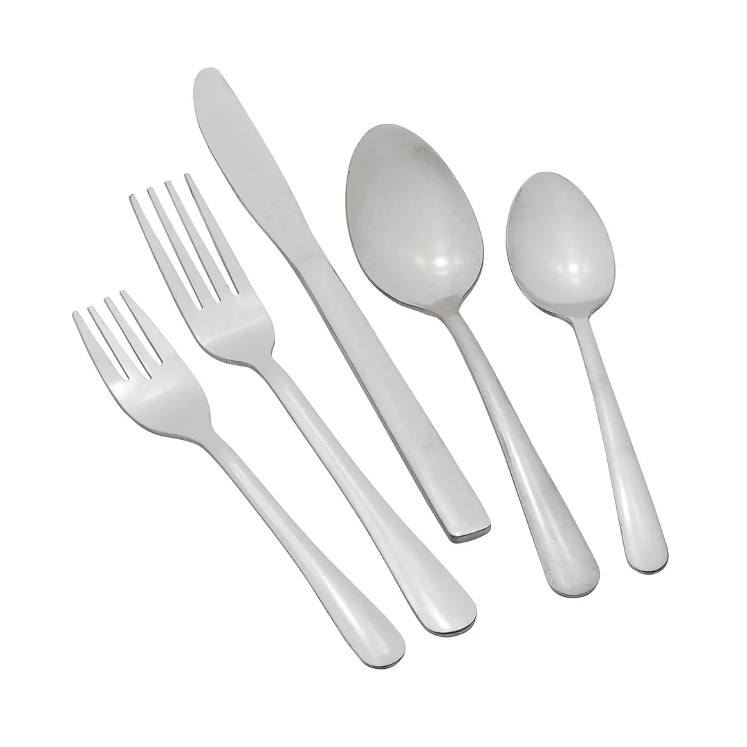 Winco 0012-04 - 5-7/8" Windsor Bouillon Spoon, Heavy‑Weight 18/0 Stainless Steel, Vibro Finish - 1 Dozen