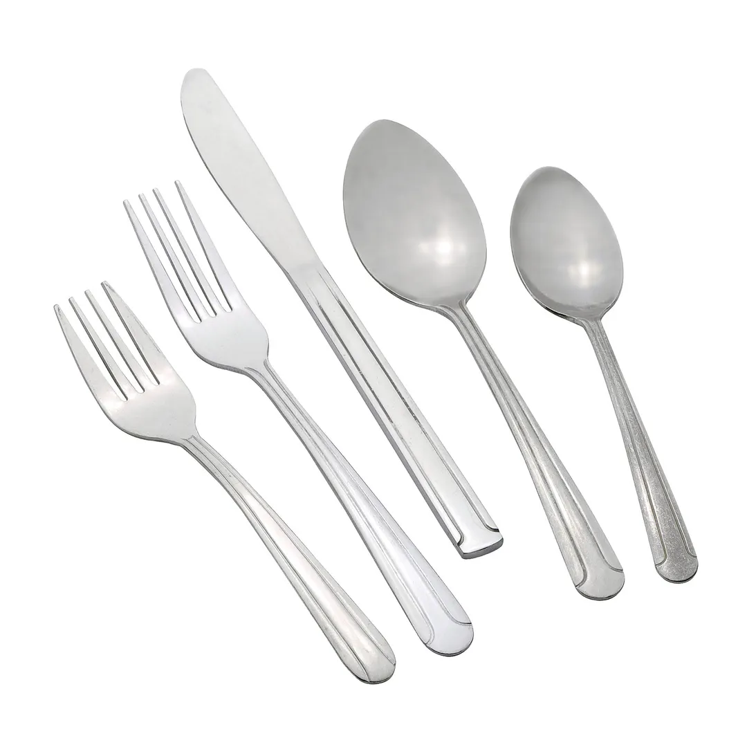 Winco 0014-04 Bouillon Spoon, 5-7/8" Dominion, 18/0 Stainless Steel, Vibro Finish - 1 Dozen