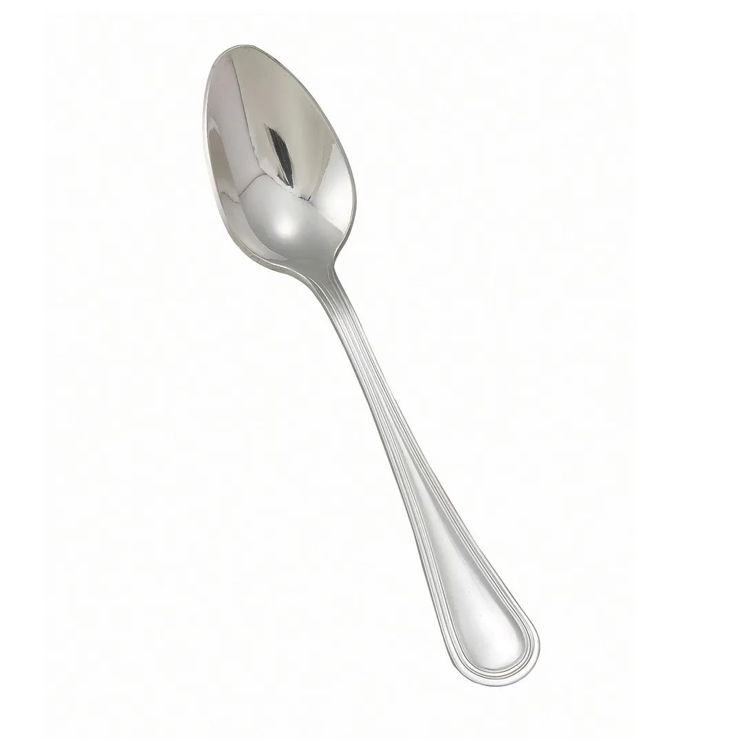 Winco 0021-03 Dinner Spoon, 7-1/4" Continental, 18/0 Stainless Steel, Mirror Finish Weight - 1 Dozen