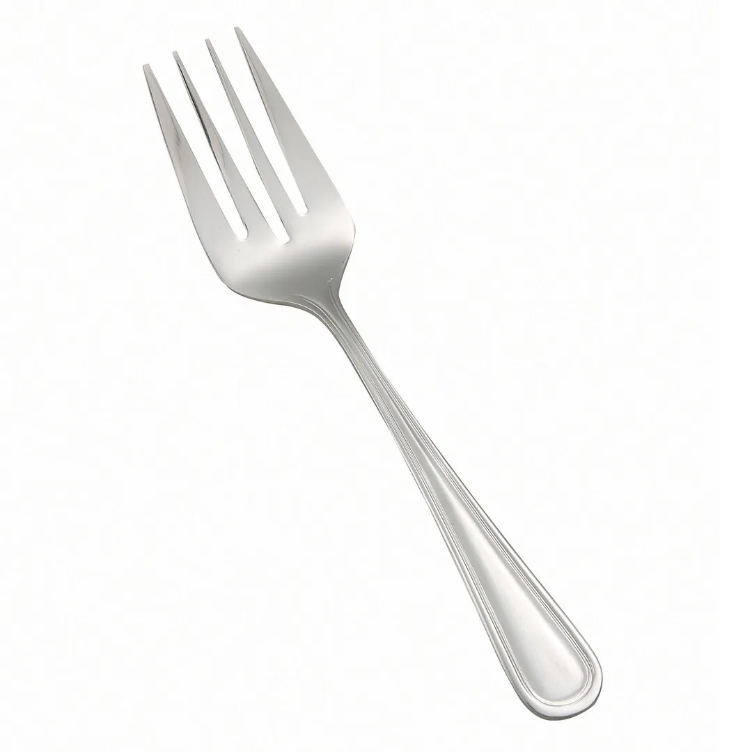 Winco 0030-22 Cold Meat Fork, 8.5" Length, 18/8 Stainless Steel, Mirror Finish, Shangarila - 1 Dozen
