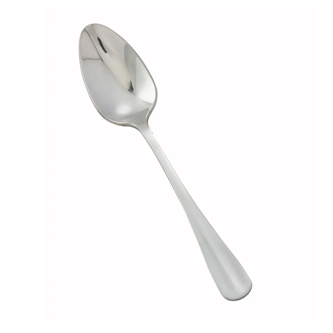Winco 0034-03 Dinner Spoon, 7-1/8" Heavy Stanford, 18/8 Stainless Steel, Mirror Finish - 1 Dozen
