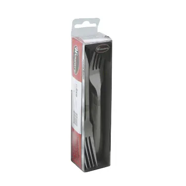 Winco 0082-05 Dinner Fork, 7" 18/0 Stainless Steel, Medium Weight, Vibro Finish, Windsor - 24/Pack