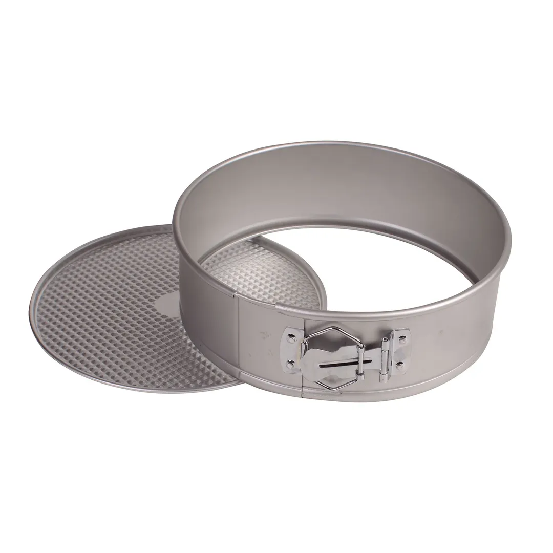 Winco AASP-093 9" Anodized Aluminum Non-Stick Springform Cake Pan