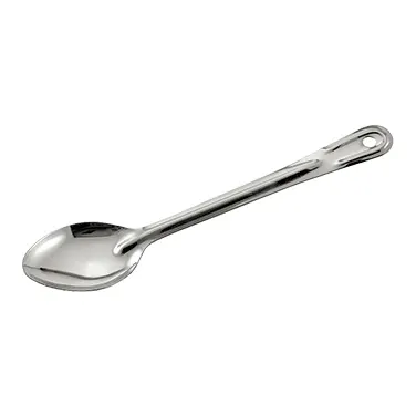 Winco BSOT-11H 11" Solid Basting Spoon with 1.5 Mm Stainless Steel