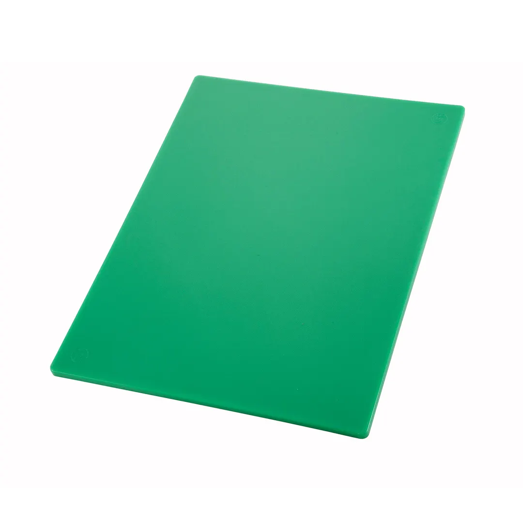Winco CBGR-1520 Cutting Board, 15 x 20 x 1/2", Green, Polyethylene