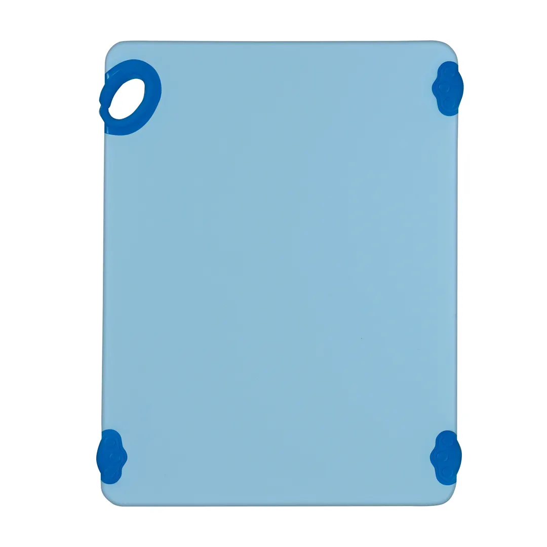 Winco CBK-1520BU Blue StatikBoard Plastic Cutting Board - 15” x 20” x 1/2" 