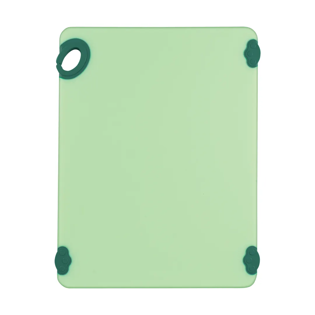 Winco CBK-1520GR Green StatikBoard Plastic Cutting Board - 15” x 20” x 1/2"
