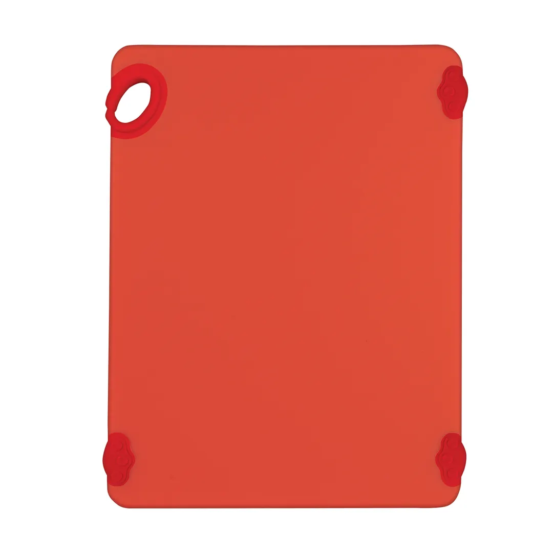 Winco CBK-1520RD Red StatikBoard Co-Polymer Plastic Cutting Board - 15” x 20” x 1/2"